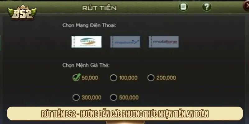 Rút Tiền B52club