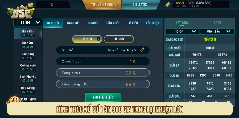 Hình thức dự thưởng kịch tính với tỷ lệ tối ưu